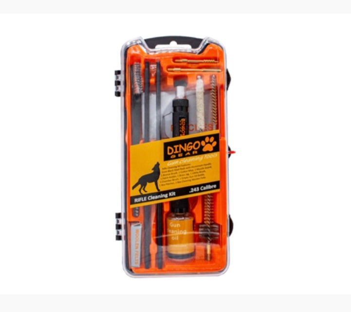 DINGO GEAR CLEANING KIT .243 CAL RIFLE