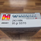 HORNADY 243 WIN 95 GR SST AWT 20 PK