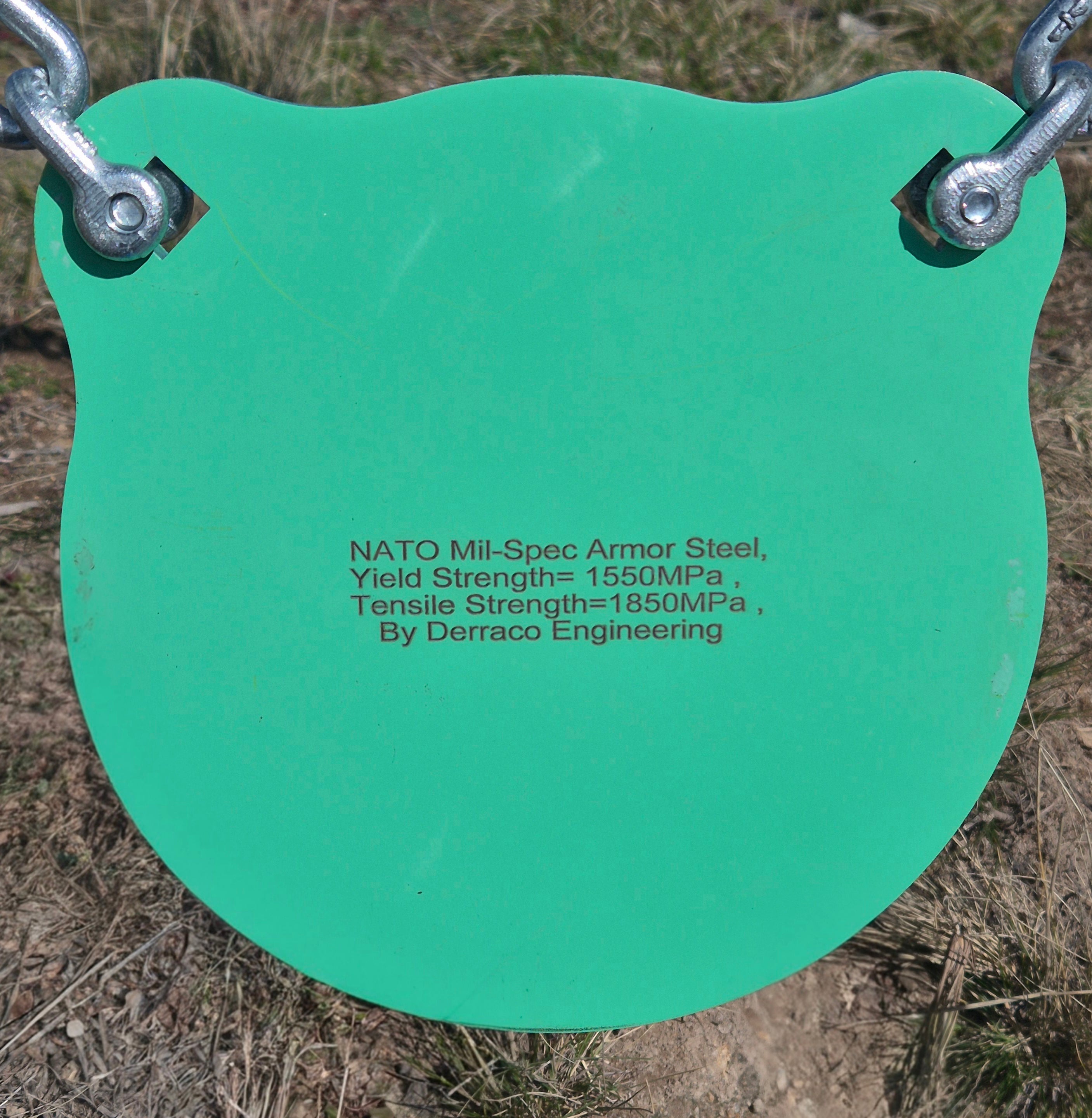 DERRACO 8" STEEL TARGET