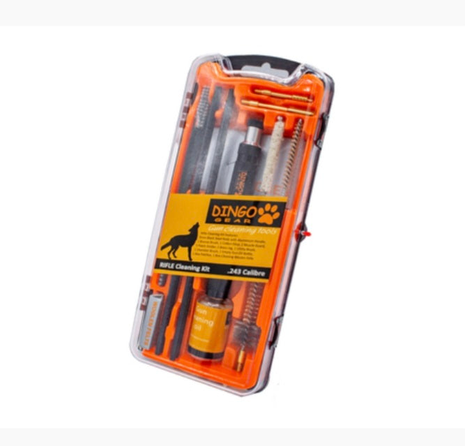 DINGO GEAR CLEANING KIT .243 CAL RIFLE