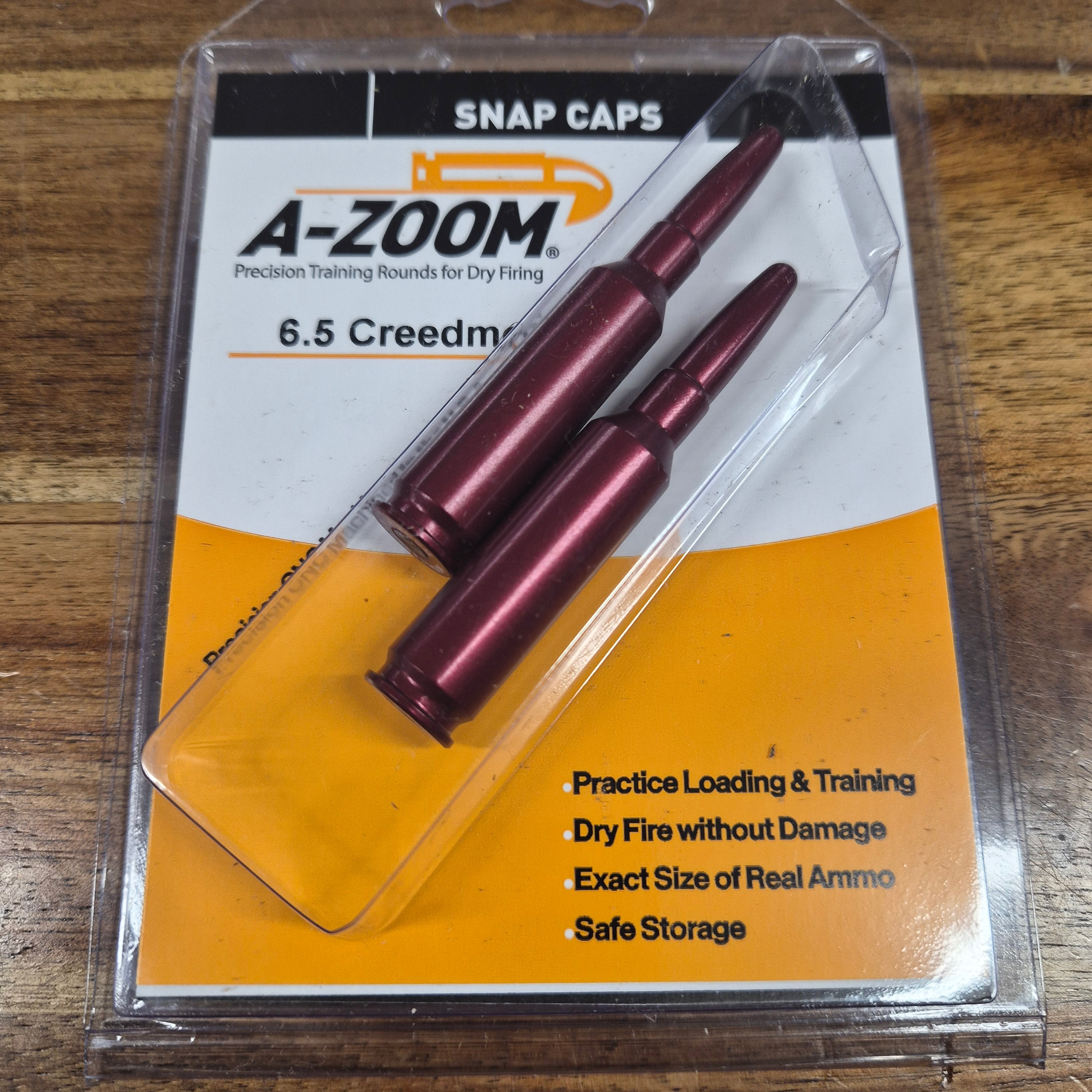 A-ZOOM 6.5 CM SNAP CAPS 2 PK