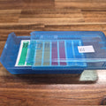 PISTOL SIDE SLIDE 50 - 9MM CLEAR BLUE