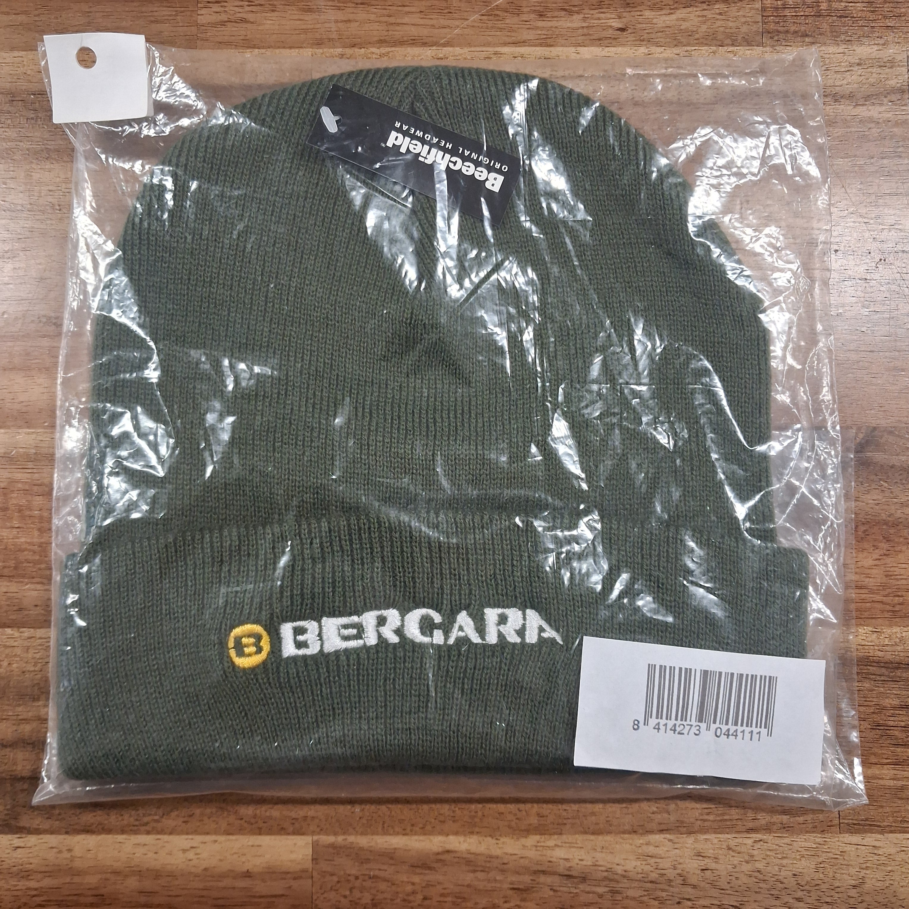BERGARA BEANIE ADAK OLIVE CAP 2