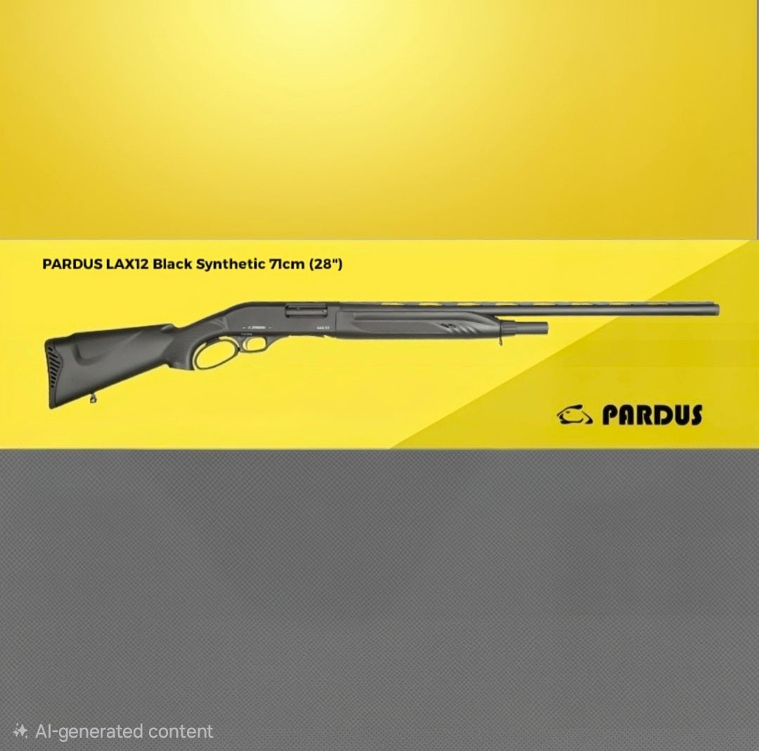 PARDUS LAX 12 LEVER ACTION SHOTGUN 5RD TUBE MAGAZINE 2-3/4" & 3" SHELLS WITH 20" & 28" BARREL