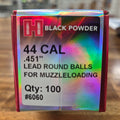 HORNADY .451 44 CAL ROUND BALLS 100PK
