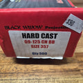 BLACK WIDOW HARD CAST 09-125 CN BB SIZE 357 500PK
