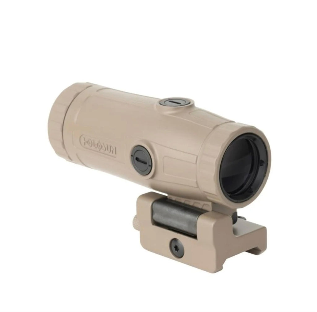 HOLOSUN HM3X-FDE 3X MANGIFIER/FLIP & QD MOUNT