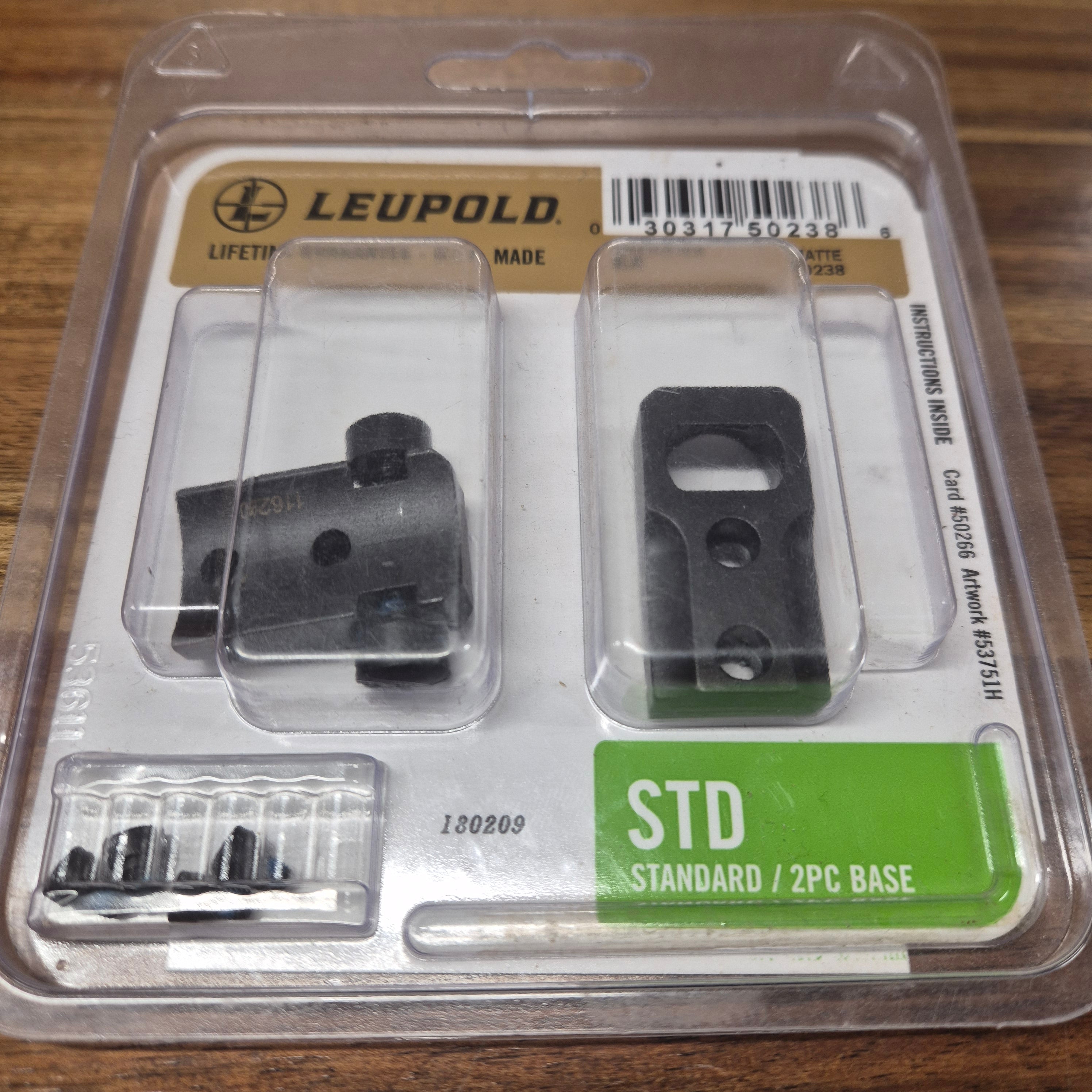 LEUPOLD STANDARD 2 PIECE BASES - BROWNING BLR LIGHTNING MARAL