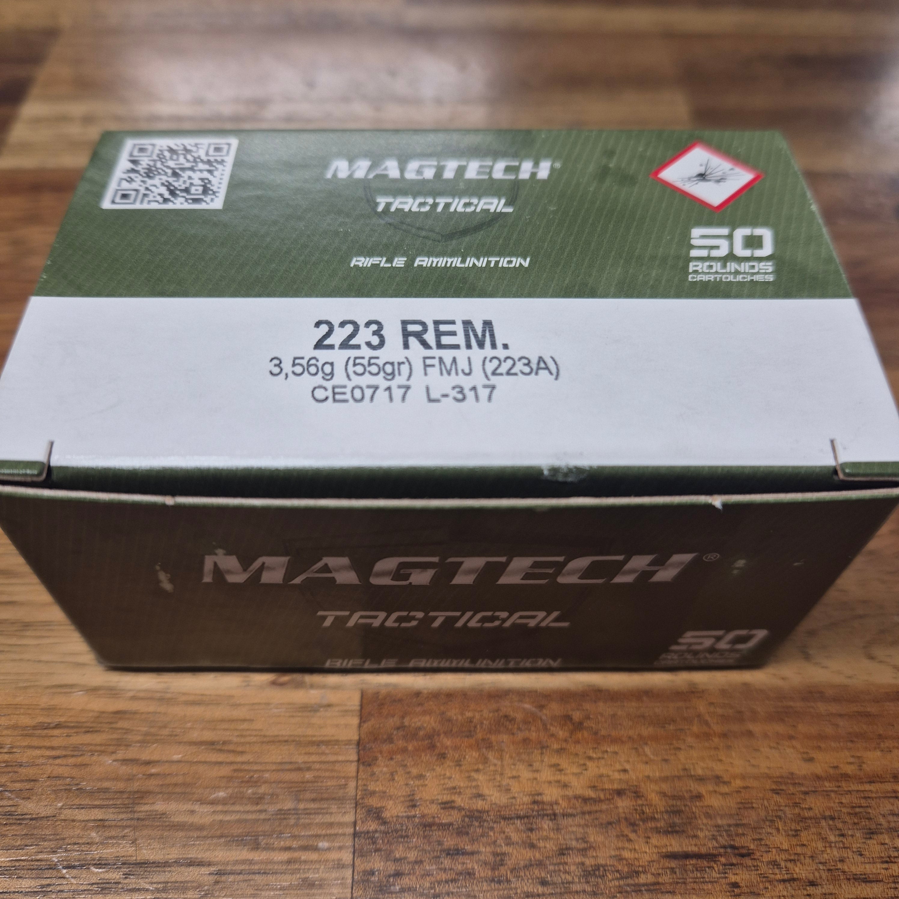 MAGTECH 223 REM 55GR FMJ 50PK