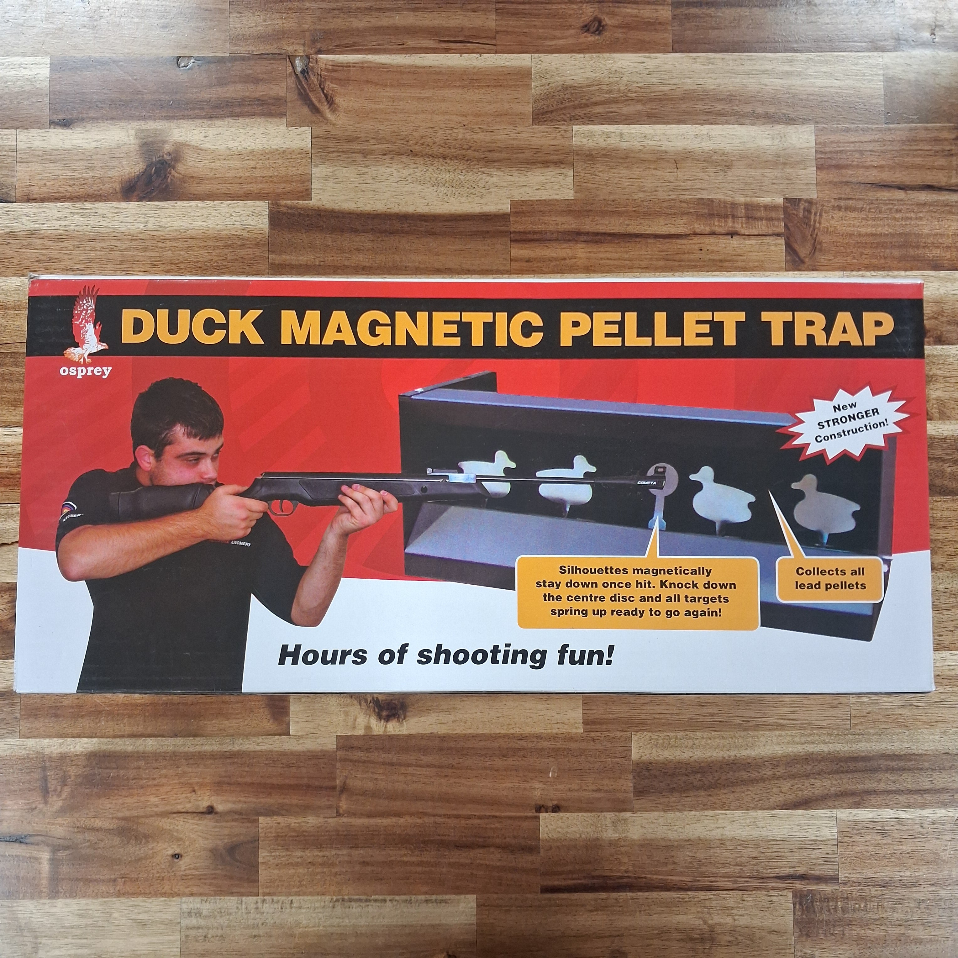 MAGNETIC DUCK PELLET TRAP