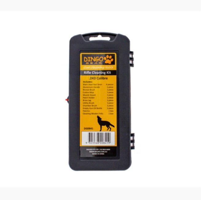 DINGO GEAR CLEANING KIT .243 CAL RIFLE